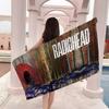 Rock Band R-Radiohead Musik Mikrofaser Decke Schnelltrocknende Strandtücher Übergröße Druck Super Saugfähige Pool Handtuch Decke