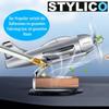 STYLICO Auto Lufterfrischer Flugzeug Parfüm Solar Raumduft mit Aroma