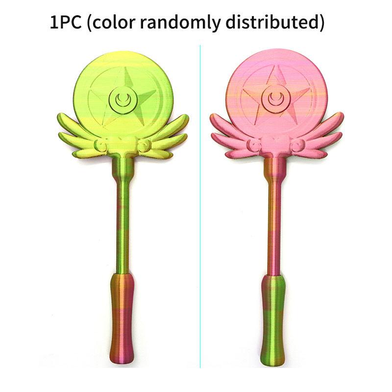 Printed 3D Wand Tap To Pay Star Magic Wand Tap To Pay Non-Contact Payment Holder Fun Novelty Card Clip For Contactless Payments