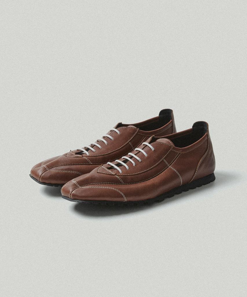 Monoless Rugby Sneakers (Brown)