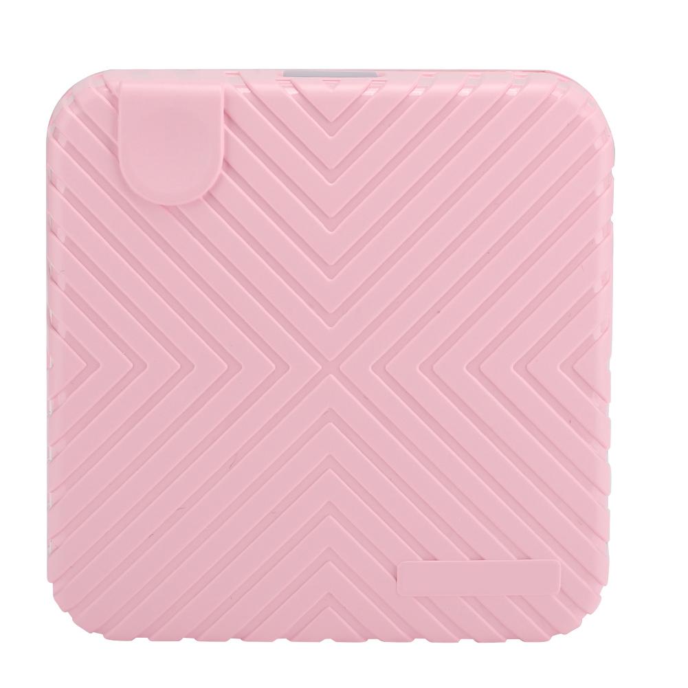 

203DPI Photo ABS PC 58mm Bluetooth Printing Manual Tearing Portable Thermal Printer Pinkish