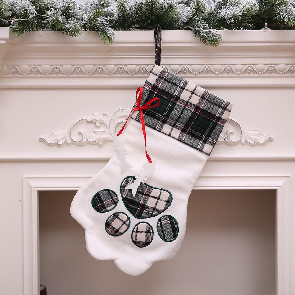 Delightful Pet Christmas Paw Stockings For Cats And Dogs Perfect For Celebrations Holiday