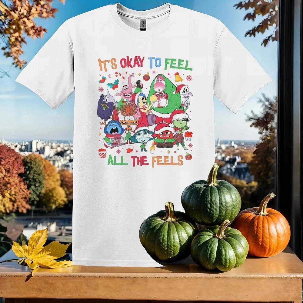 Inside Out Christmas Tshirt Unisex Unisex Unisex S