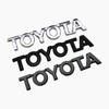 3D Emblem Stickers For Toyota Front and Rear Car Logo GT86 Modification RAV4 Corolla Camry Prado Crown REIZ CHR