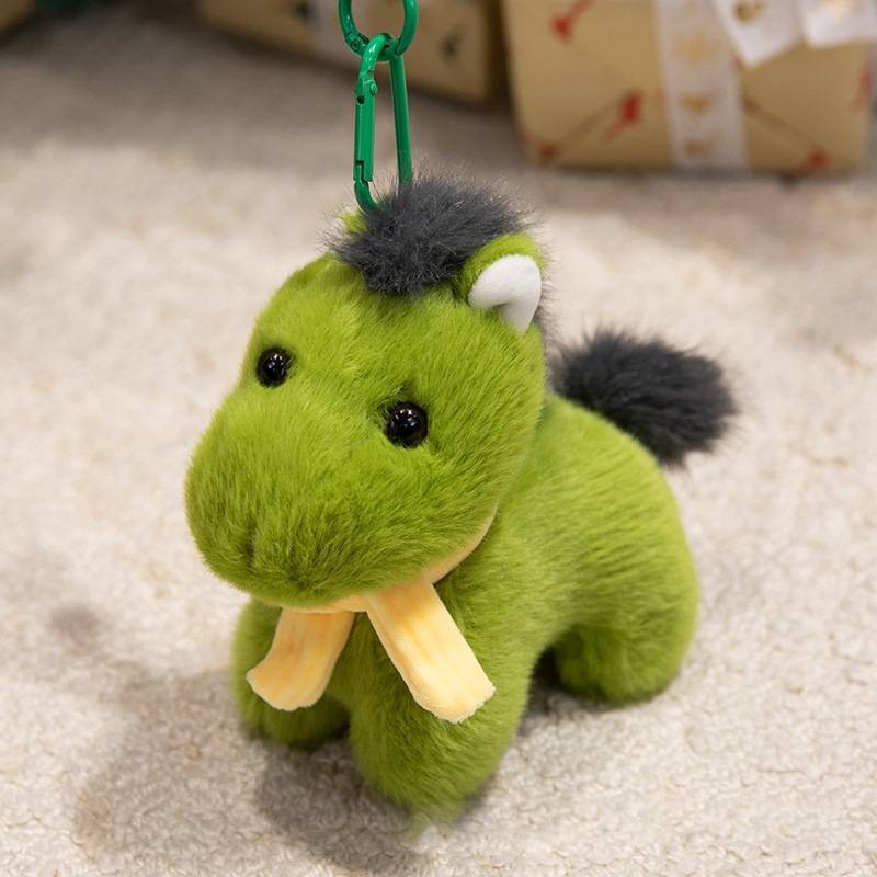 Plush Animal Horse Figurine With Soft Short Plush For Year Of The Horse Celebration Gift
