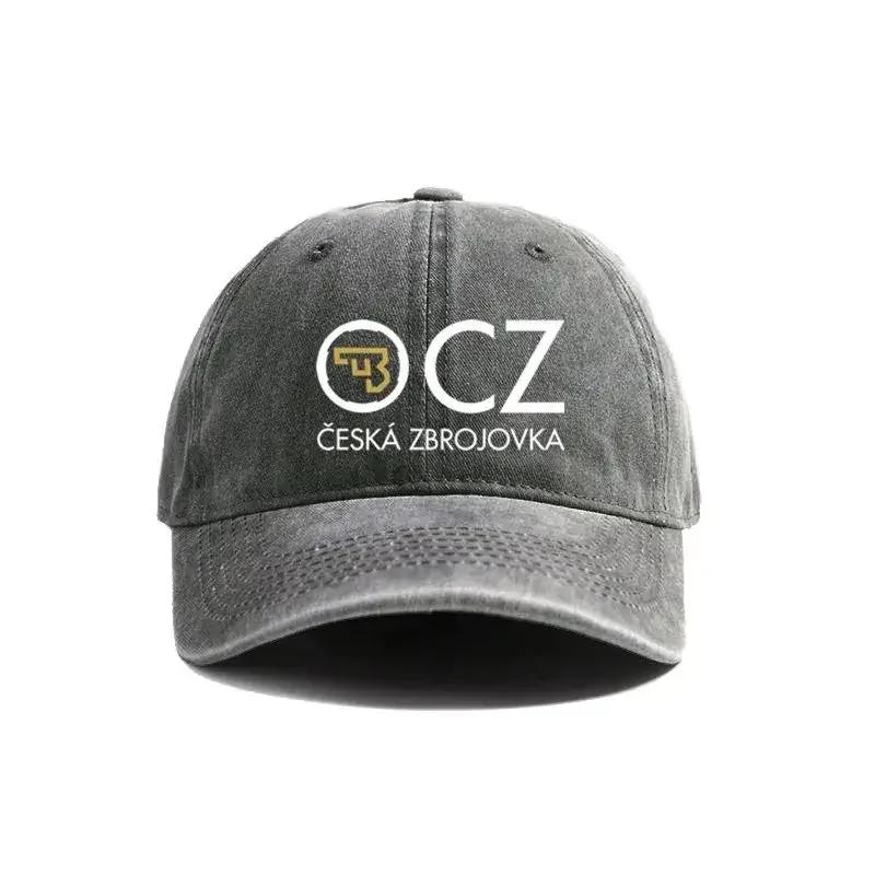 2025 Ceska Zbrojovka Basebollkepsar Slitna Kepsar CZ Vapen Keps Herr Dam Retro Utomhus Sommar Justerbara Kepsar Mode