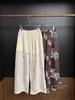DTWO Women's Wide-Leg Ramie Jacquard Pants, Spring/Summer 2026 Collection, Lightweight & Loose Fit, Floor-Length Style 6105009.