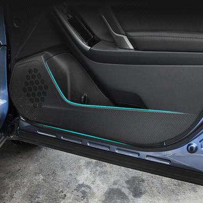 Car Inner Door Panel Protection Anti Kick Film Stickers Car Interior Accessories For Subaru Forester Outback Legacy XV Crosstrek