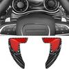 Car Steering Wheel Cover Trim Interior Decoration Accessories Carbon Fiber Look for Dodge Challenger Charger GT RT Hellcat Daytona 2015-2021