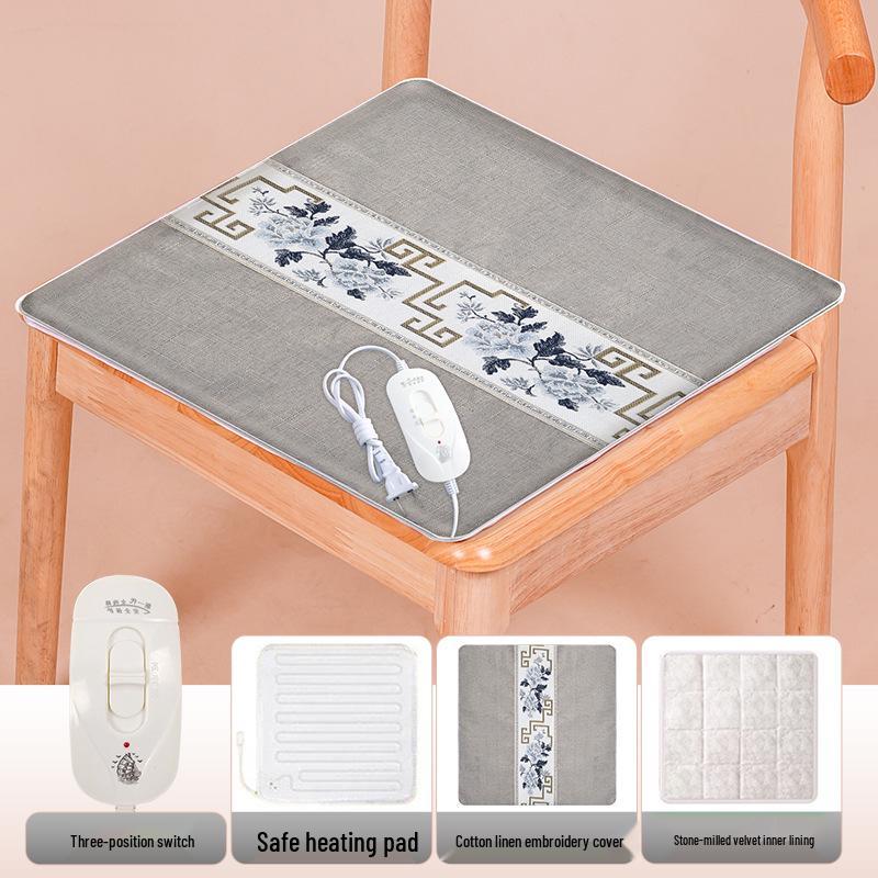 

Ваньтан Электрическая грелка из моксы - Бархатная подушка с полынью для горячего компресса для офиса и дома