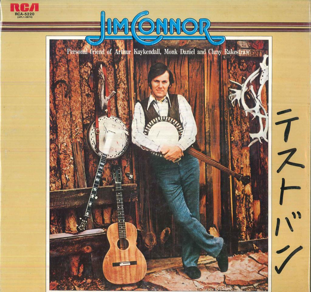 LP Schallplatte JIM CONNOR - Persönlicher Freund von Arthur Kuykendal RCA5220PROMO RCA 1975 Japan Folk Gebraucht
