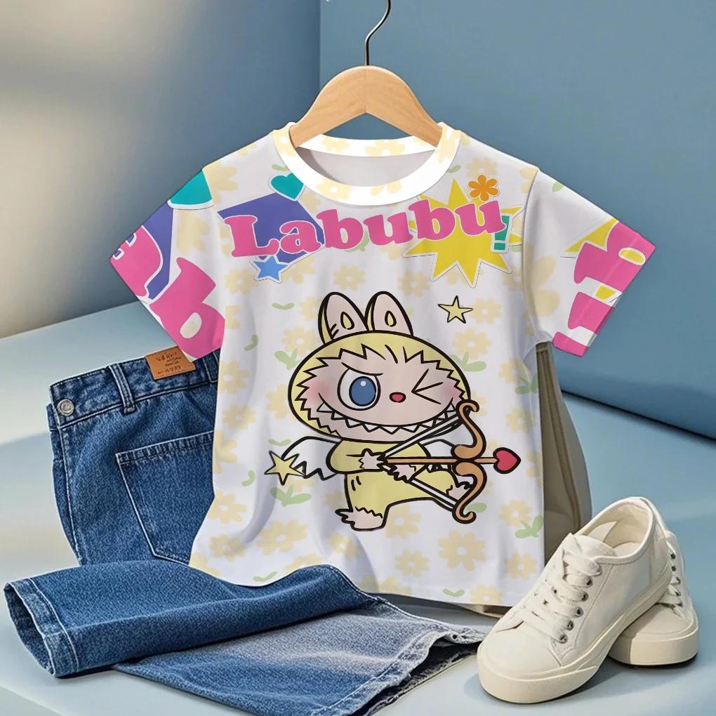 Cute Boys Girls Clothes Cartoon Character Graphic Print Child T Shirts Cool Comfortable Fashion Tops Birthday Party Gifts