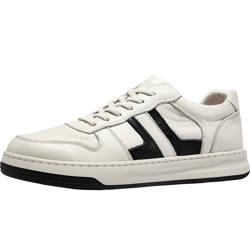 HAUT TON Men s Leather Casual Board Shoes XB530 41