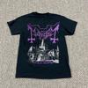 Collezione Mayhem Band Life Enternal Nero Dalla S alla 5XL Maglietta da Concerto AA904 T-Shirt Unisex