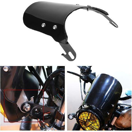 For Motorcycle, 11.0 * 7.4 * 2.7in Universal Motorcycle Windscreen Wind Deflector for ?