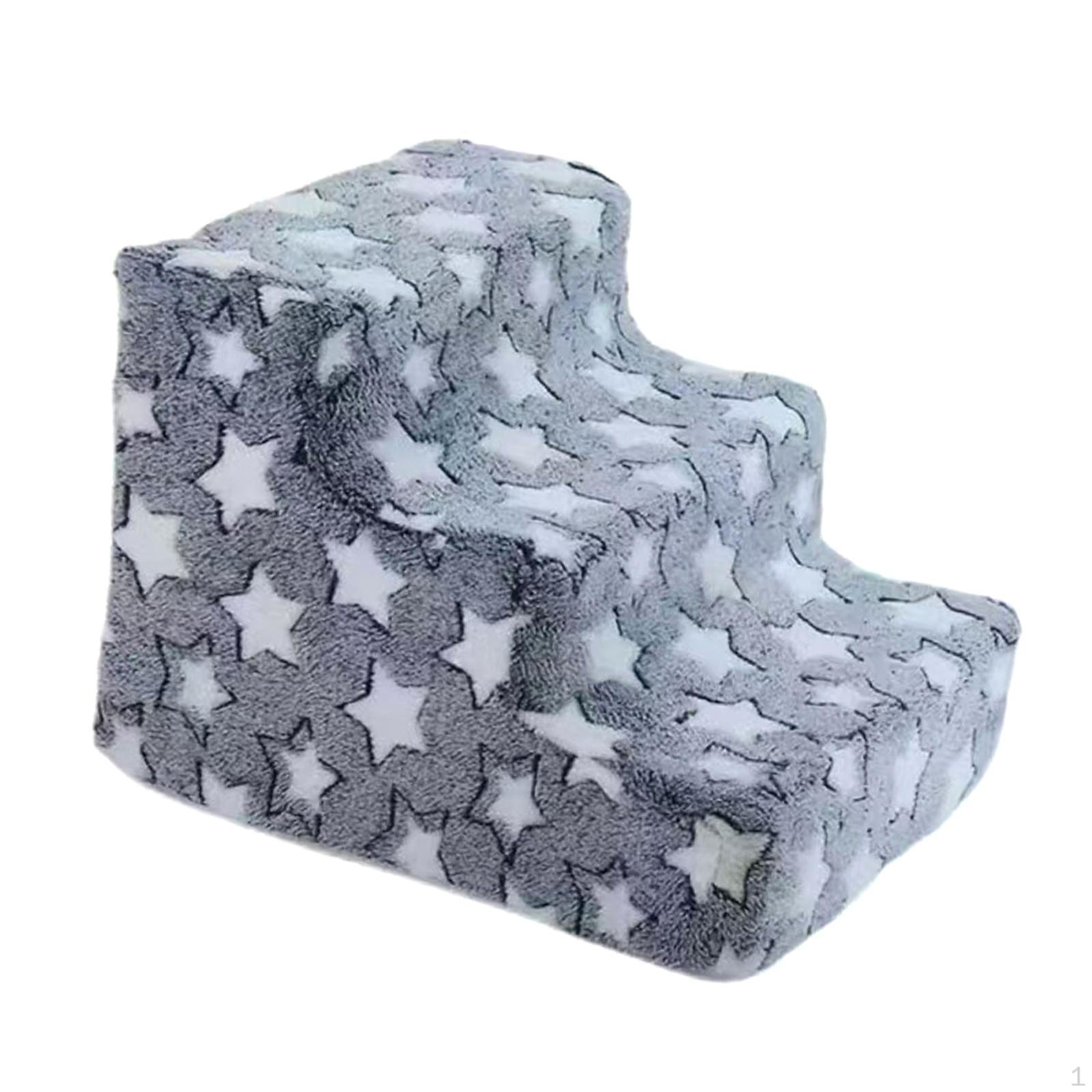 

Pet Staircase with Removable Cover, Ideal for Dogs And Cats S синій