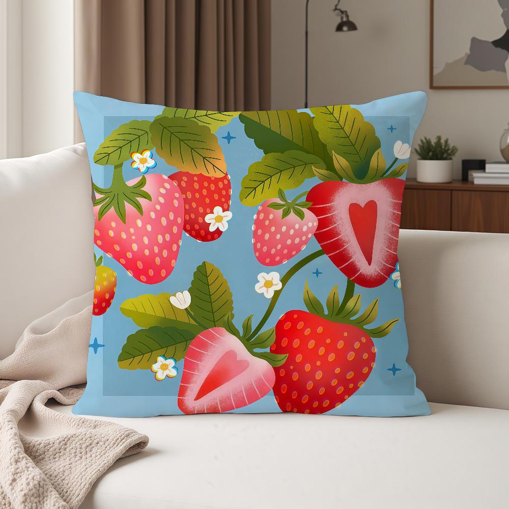 Art JJess Miller Vegetation Pillow Case Suitable For Bedrooms Living Rooms Cars Home Decoration