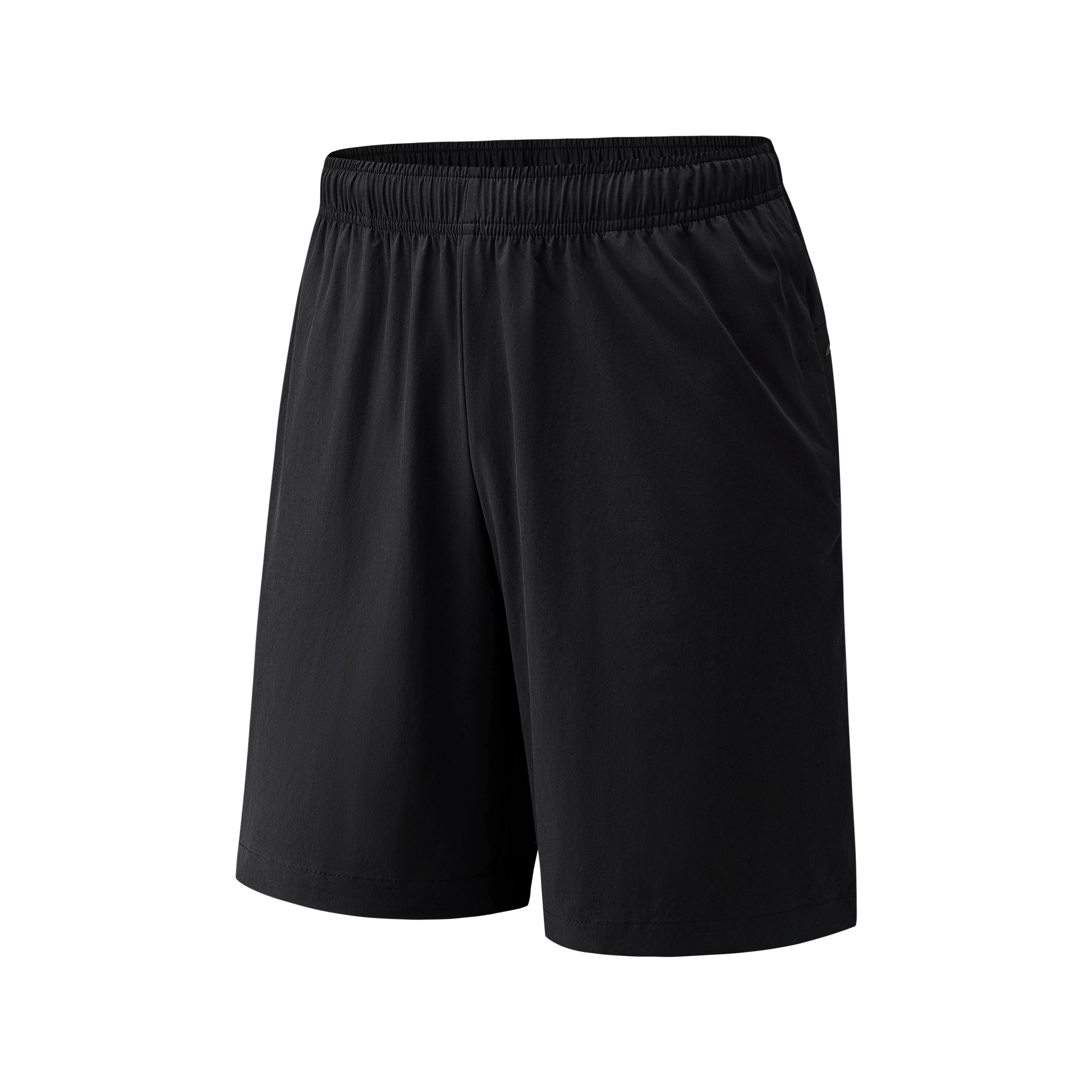 Anta Ice Silk Woven Sports Shorts for Men 2026 Summer New Breathable Training Fitness Running Shorts Five-Point Pants L