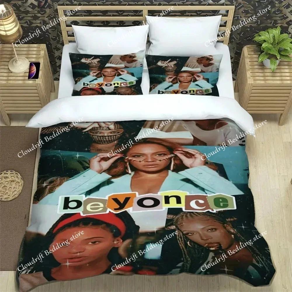 Duvet Cover Beyonc Giselle Knowles Pillowcase Bedding Set Adult Boys Girls Bedroom Decoration Single Double Large Size026