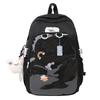 Students Large Capacity Transparent Pocket School Bag Casual Kawaii Ita Backpack Cute Aesthetic Daypack for Teen Girls