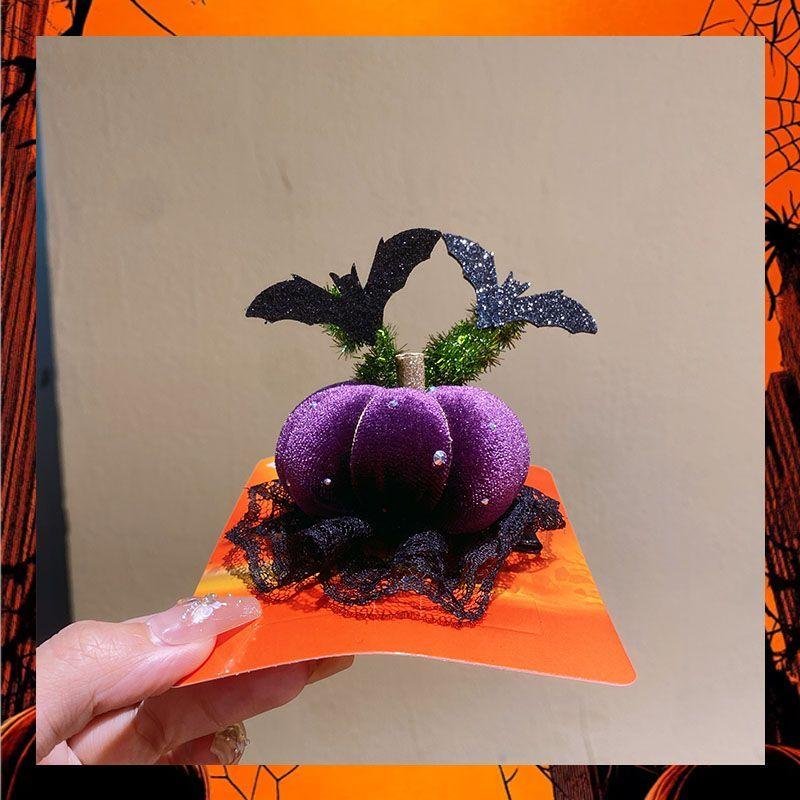Halloween Headwear, Witch Hat, Hair Clip Party, Pumpkin Headwear, Girls' Fun and Funny Hair Accessories