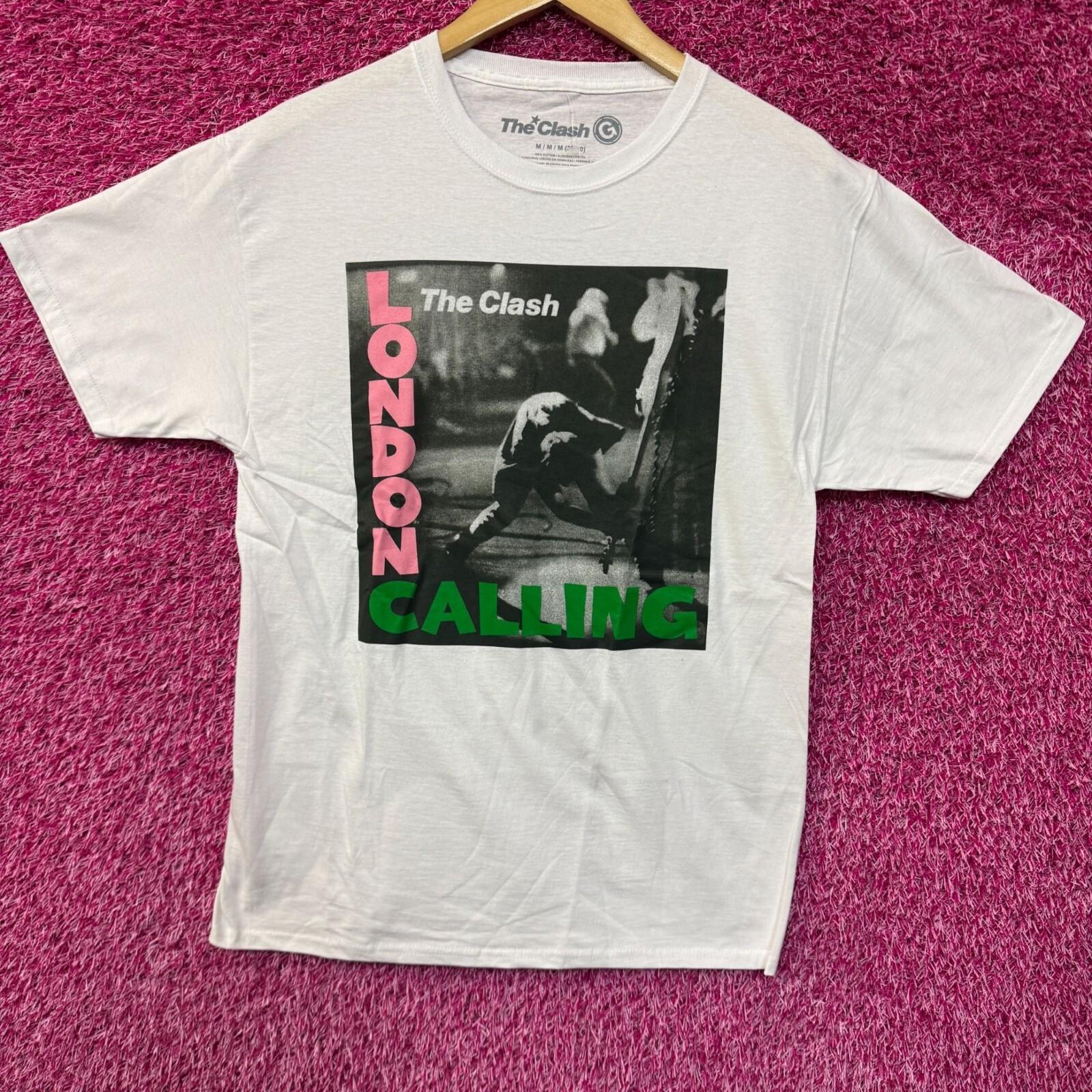 The Clash London Calling Album Cover Post Punk Band Tee M M