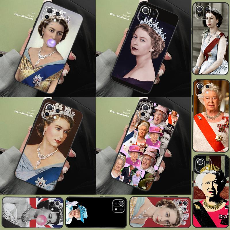 Queen Elizabeth II Case For Xiaomi 14T 13T Pro 11T 12T 13 14 15 Ultra POCO X7 Pro X3 X5 X6 F5 F6 M6 Pro Cover