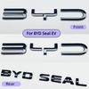 For BYD Seal EV 2023-2026 Car Front Rear Black Badge Black Warrior Car Covering Style Modification Decoration Accessories