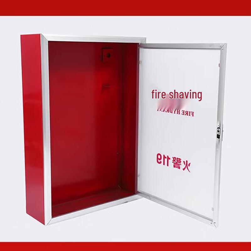 WEZHO Indoor Outdoor Fire Hydrant Box with Hose Reel & Hose