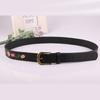 Adult Waist Belt with Embroidery Flower Luxurious Chinese Style PU Waist Belt for Women Coat Dress Adjustable Length