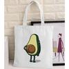 Women Graphic College Harajuku Shopper Bag Van Gogh Sunflower Starry Sky Shopping Bag Women Canvas Shoulder Bag Large Tote Bag