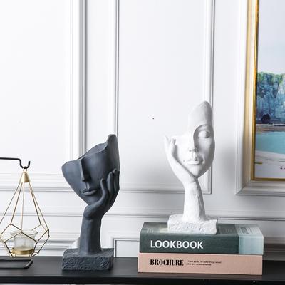 Figuras Abstractas Modernas Accesorios de Decoración para Escritorio de Oficina Estatua Figura Arte Moderno Decoración Interior para Hogar Dormitorio Sala de Estar