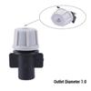 10-500pcs Atomization Nozzle Water Control Sprayer Micro Irrigation Plant Self Garden Mist Sprinkler With Tee For Greenhouse