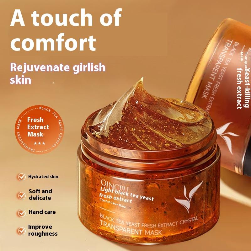 Light Park Black Tea Rose Sleep Mask Niacinamide Hydrating Moisturizing Smear Mask Brightening Skin