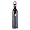 Wine Bottle and Beer Opener: Dual-Use, Multifunctional, Portable, Red Wine Design, Refrigerator Magnet.