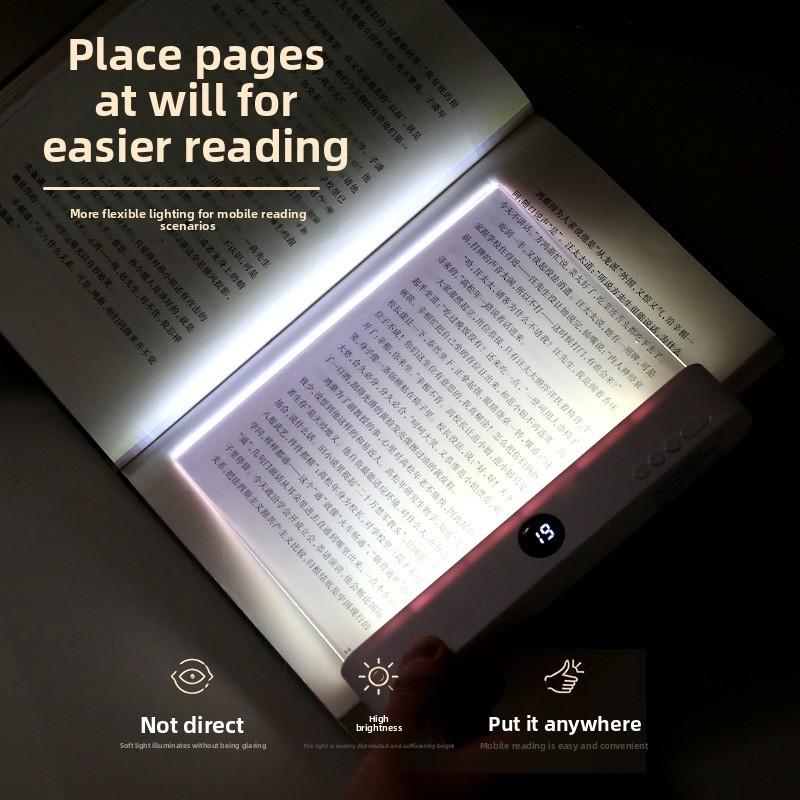 Rechargeable Led Study Lamp With Clamp Design For Dorm Room And Bedside Eyecomfort Reading