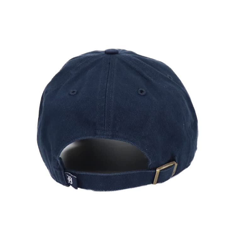 47 Brand 47 Cleanup Low Cap MLB Major League Baseball Hat Detroit Tigers Navy Free Size