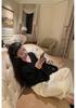 2026 A/W Fluffy Soufflé Cashmere-Silk Wool Brushed Knit Sweater