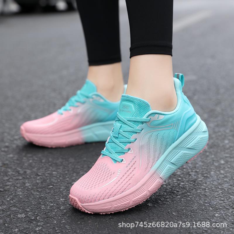 

Женские танцевальные туфли на мягкой подошве: Удобные кроссовки унисекс Jiamusi Shuffle 35