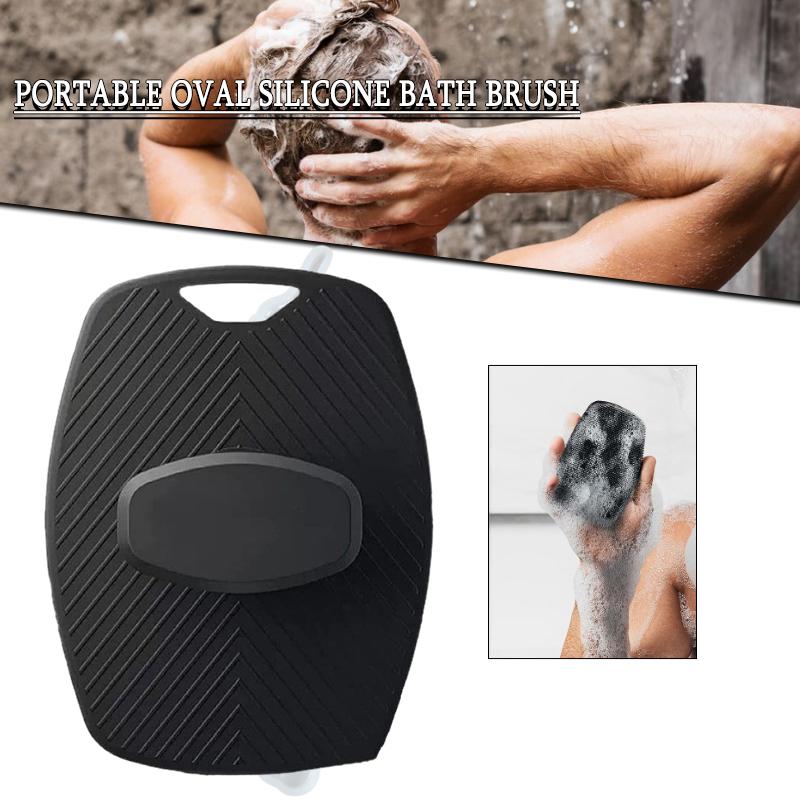 

Tingml Силиконовый скребок для тела Щетка для чистки душа Отшелушивающий глубокий массаж для ванны