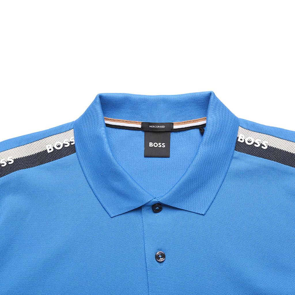HUGO BOSS SS23 Polo Shirt Men's Blue 50481764-420