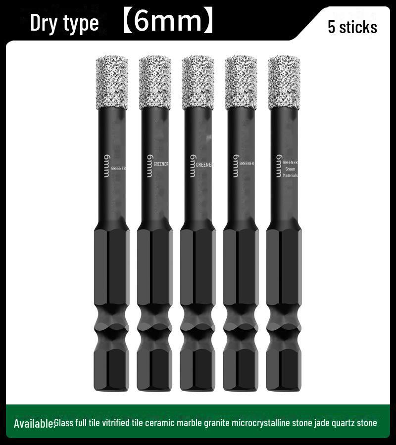Green Forest Tile Drill Bit for Glass, Marble, and Ceramic