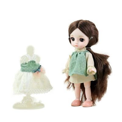 Sariel Celebrities Kugelgelenkpuppe 16cm + 2 Kleidungsstücke + 2 Schuhe Set, Rosemary (Puppe)