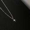 Chain Necklace Y2k Star Neck Jewelry Alloy Material Gift for Fashion Lover