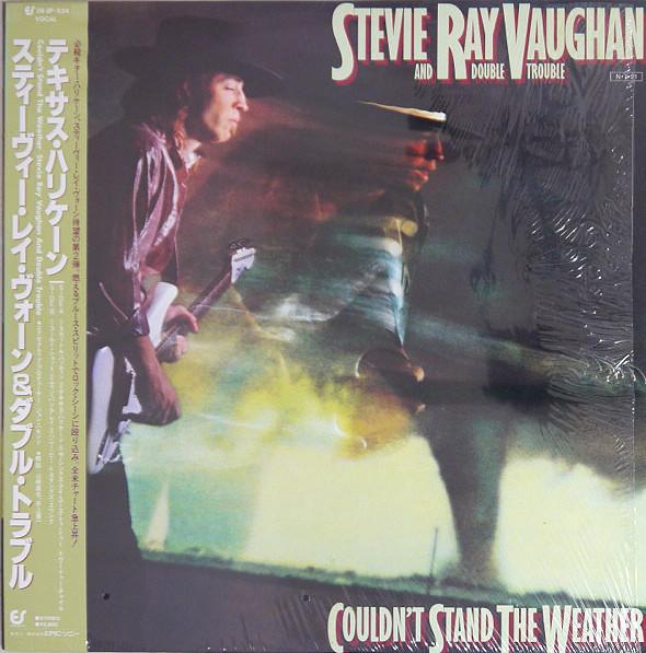 

LP Record STEVIE RAY VAUGHAN DOUBLE TROUBLE Couldnt Stand The Weather 283P534 EPIC 1984 Japan Obi Rock Used
