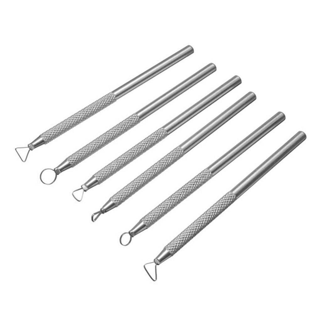 

6 Pieces/Set Polymer Modeling Tool Assortment Professional Ceramic Clay Sculpting Pens Assorted Kit Handicraft Accessories