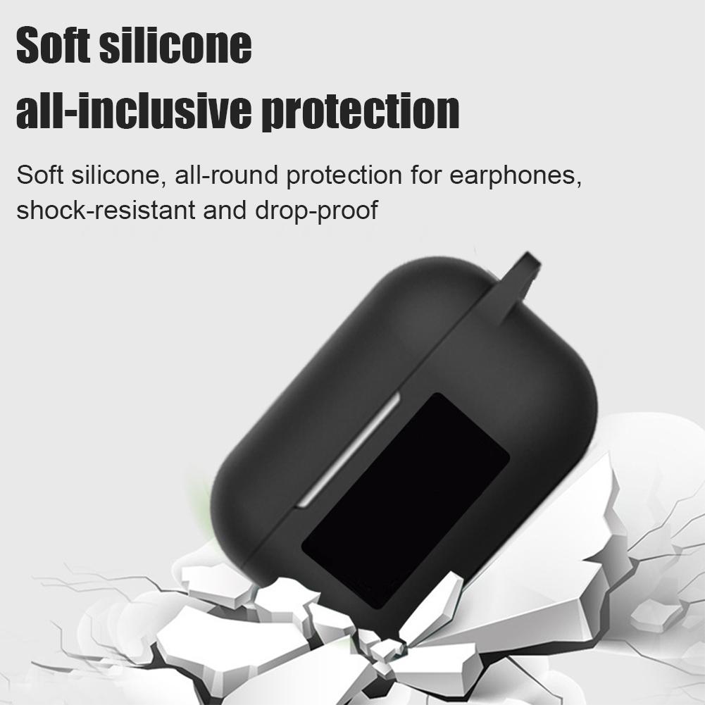 For A9 PRO Protective Cover Touch Screen Earphone Silicone Cover Popular Bluetooth Earphone Silicone Anti Drop Soft Shell