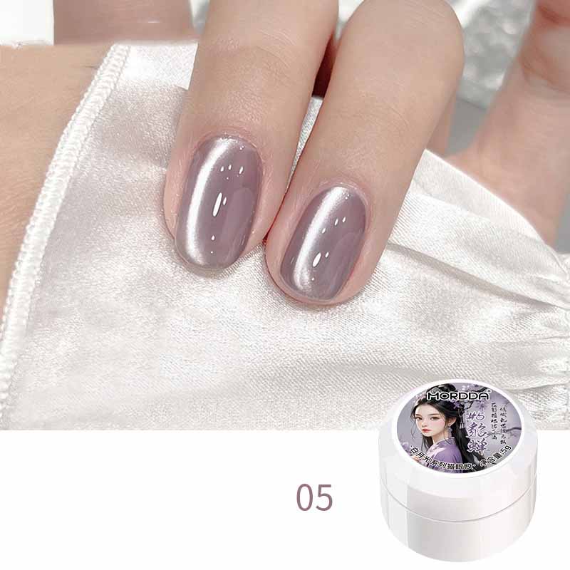 

5 мл Керамический гель-лак «Кошачий глаз» для весны-лета, инструменты для DIY нейл-арта, soak off УФ/LED гель, долговечный маникюрный набор 5#