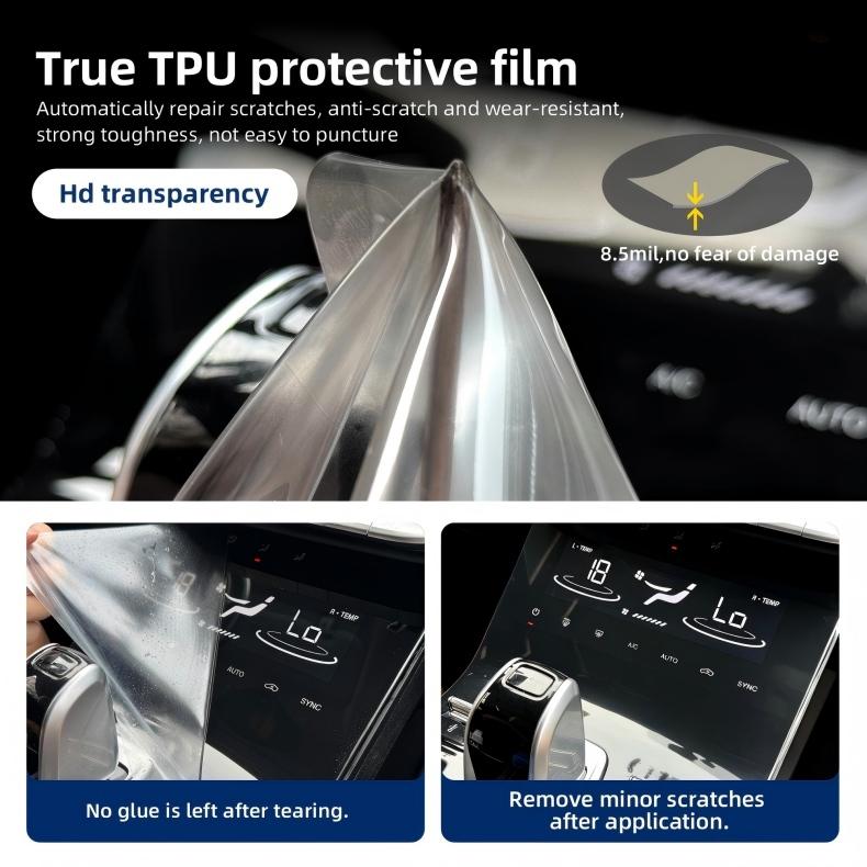 21 inch for Peugeot E-5008 E-3008 2024 2025 TPU Screen Protector Car LCD GPS Navigation Dashboard E-5008 2025 Accessories