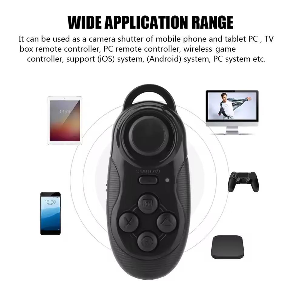 1PCS Mini Gamepad Mini Wireless Remote Gamepad Game Controller Joystick Selfie Timer Remote Controller Selfie Remote Wireless